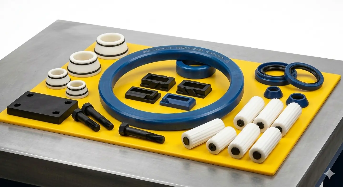 Mecanizado de alta precisión Plásticos de ingeniería  1