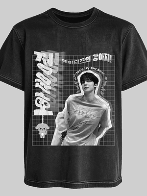 Polera Diseño Graphic - ATEEZ Yunho