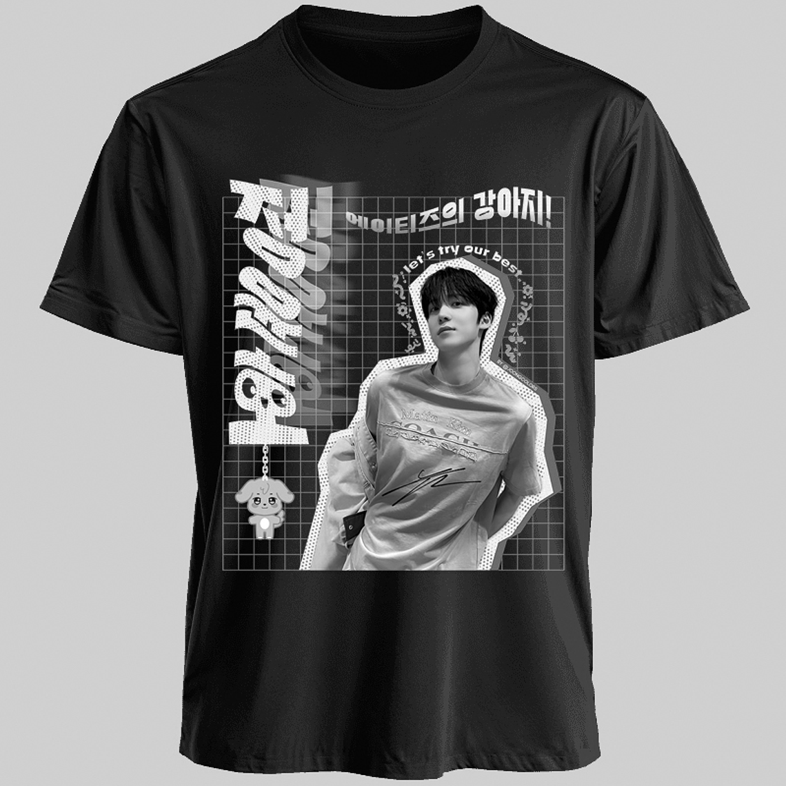 Polera Diseño Graphic - ATEEZ Yunho 1