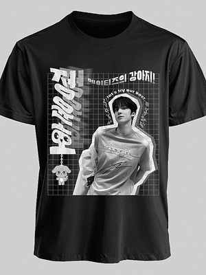 Polera Diseño Graphic - ATEEZ Yunho
