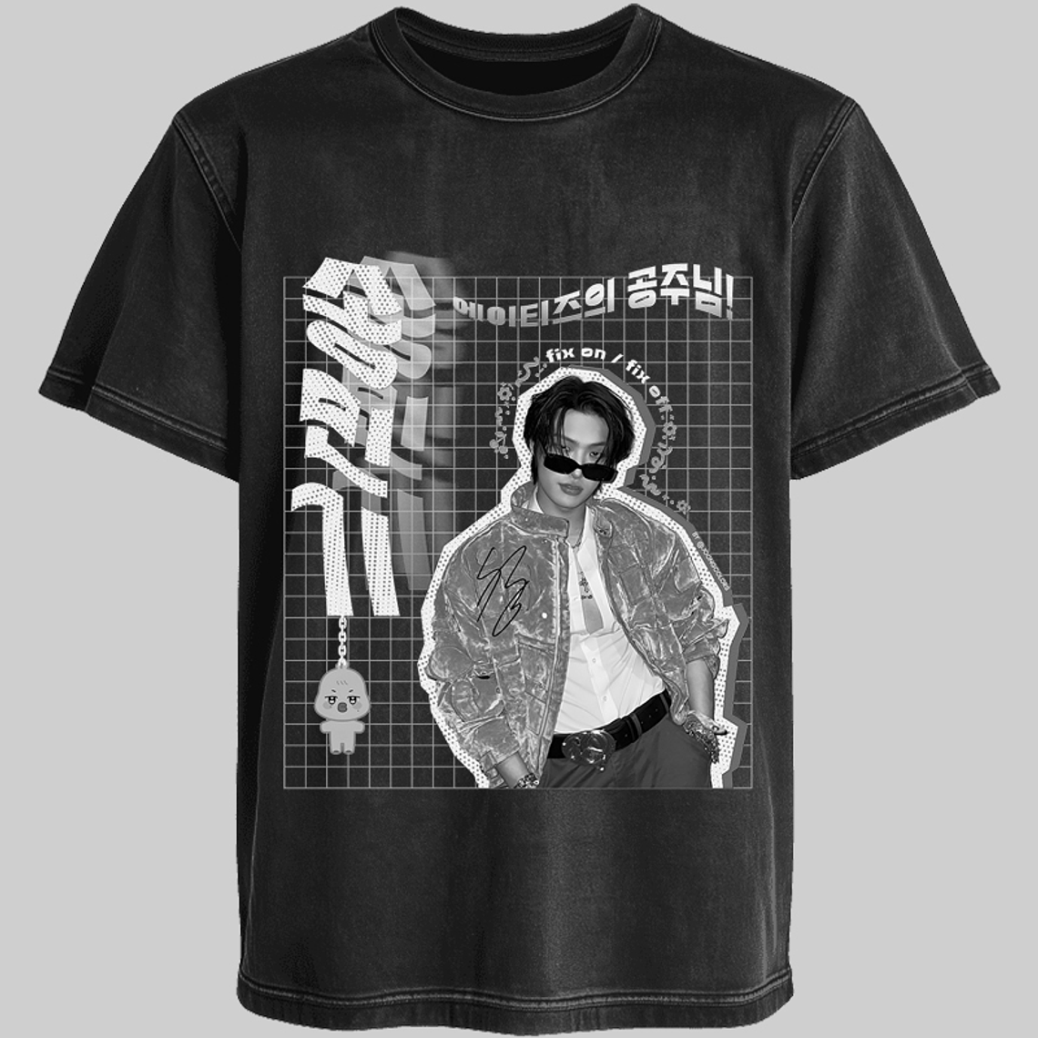 Polera Diseño Graphic - ATEEZ Mingi 2