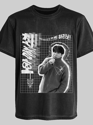 Polera Diseño Graphic - ATEEZ Jongho