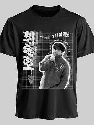 Polera Diseño Graphic - ATEEZ Jongho