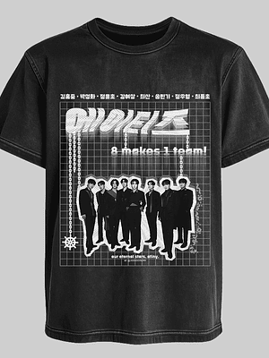Polera Diseño Graphic - ATEEZ grupal