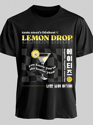 Polera Diseño Lemon drop (color) - ATEEZ