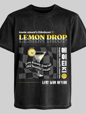 Polera Diseño Lemon drop (color) - ATEEZ