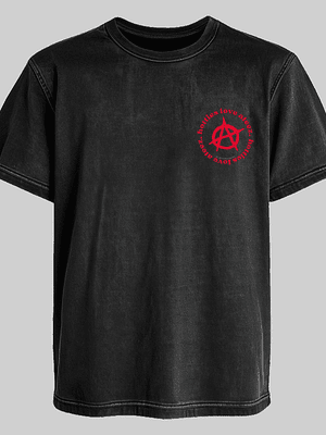 Polera Diseño logo Hotties (rojo) - ATEEZ