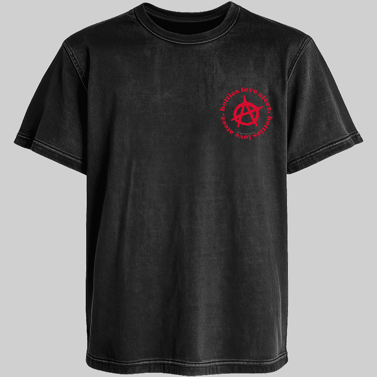 Polera Diseño logo Hotties (rojo) - ATEEZ 2