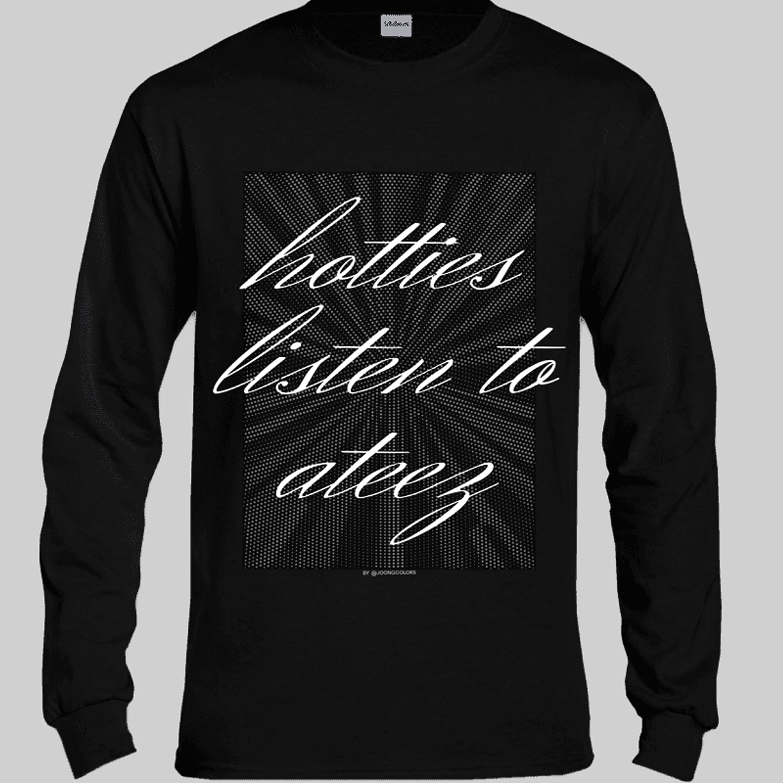 Polera Diseño Atiny (b/n) - ATEEZ 3