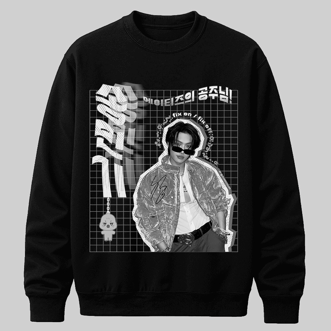 Polerón Diseño Graphic - ATEEZ Mingi 1