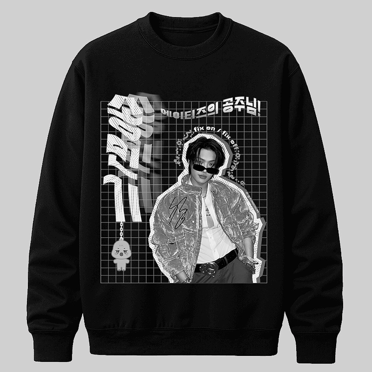 Polerón Diseño Graphic - ATEEZ Mingi 1