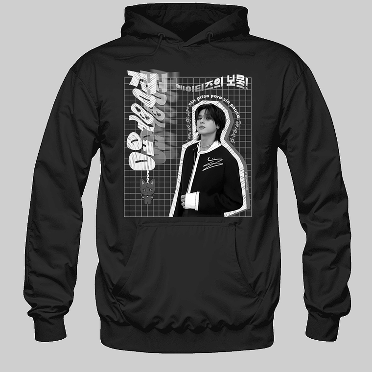 Polerón Diseño Graphic - ATEEZ Wooyoung 2