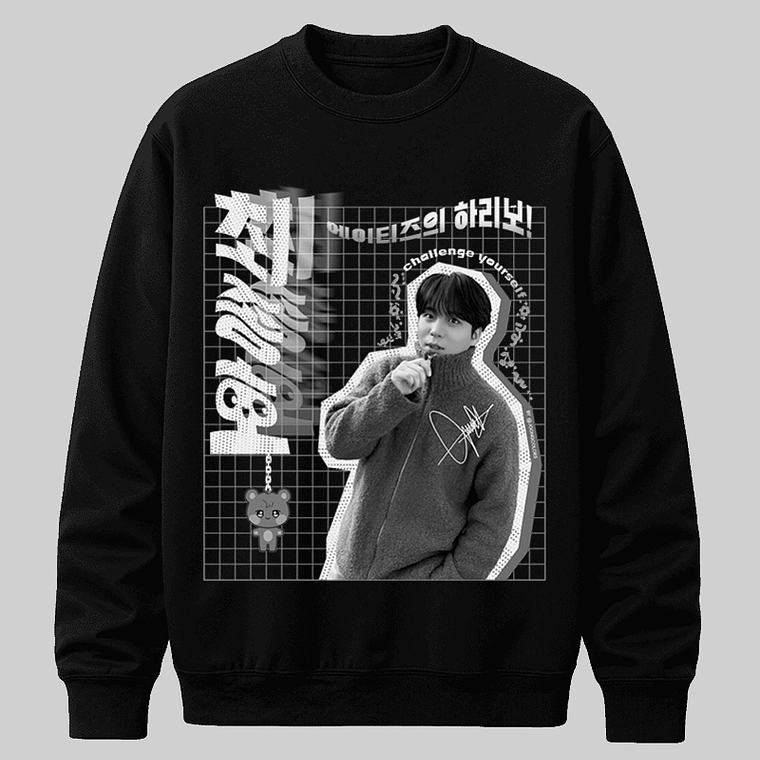 Polerón Diseño Graphic - ATEEZ Jongho 1