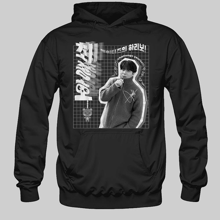 Polerón Diseño Graphic - ATEEZ Jongho 2