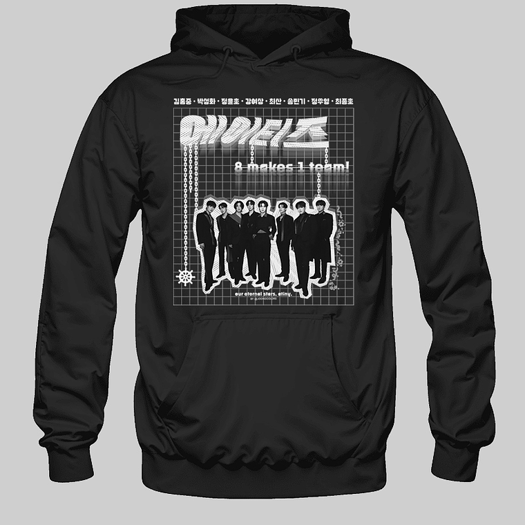 Polerón Diseño Graphic - ATEEZ grupal 2