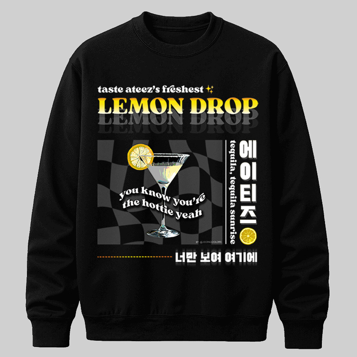 Polerón Diseño Lemon Drop (color) - ATEEZ 1