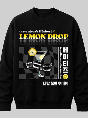 Polerón Diseño Lemon Drop (color) - ATEEZ