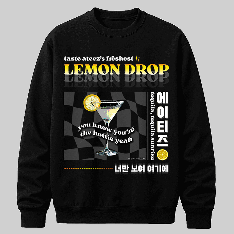 Polerón Diseño Lemon Drop (color) - ATEEZ 1