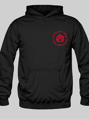 Polerón Diseño logo Hotties (rojo) - ATEEZ