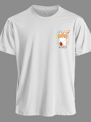 Polera Diseño logo Teolaegi Doodles - BAEKHYUN