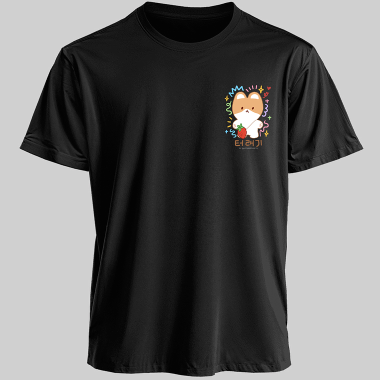 Polera Diseño logo Teolaegi Doodles - BAEKHYUN 1