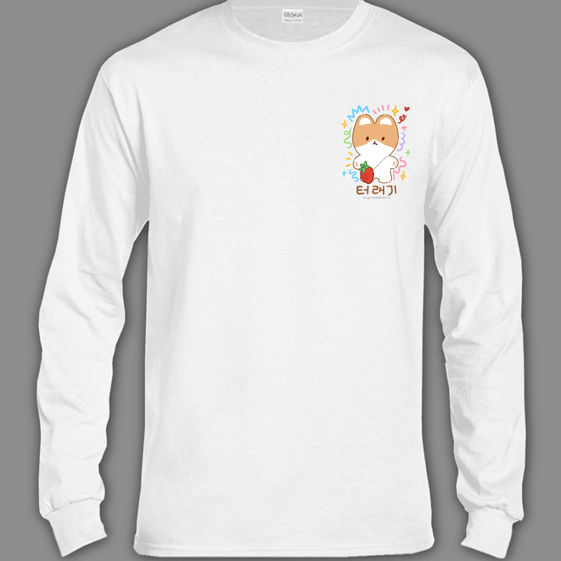 Polera Diseño logo Teolaegi Doodles - BAEKHYUN 5