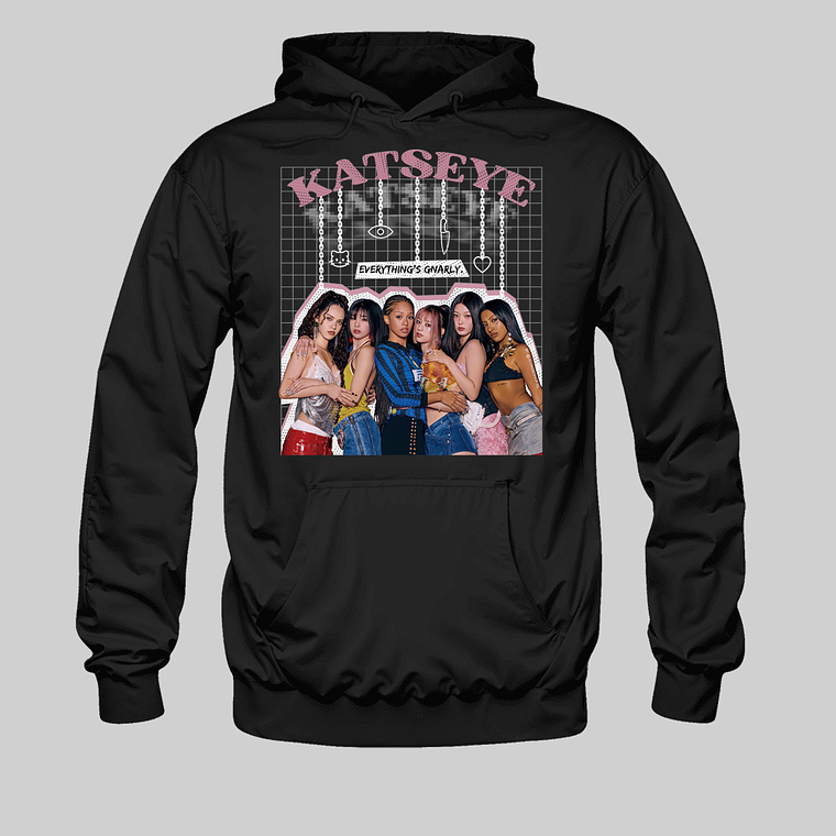 Polerón Diseño Graphic (color) - KATSEYE 2