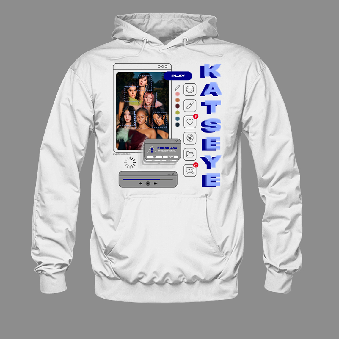 Polerón Diseño Gameboy (azul) - KATSEYE 4