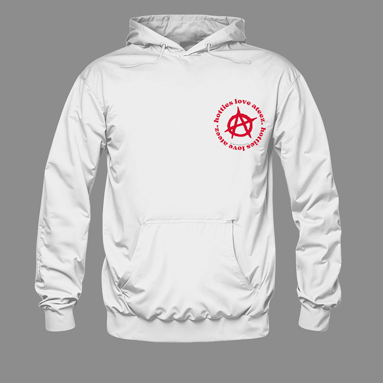 Polerón Diseño logo Hotties (rojo) - ATEEZ 4