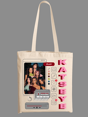 Totebag Diseño Gameboy (rojo) - KATSEYE