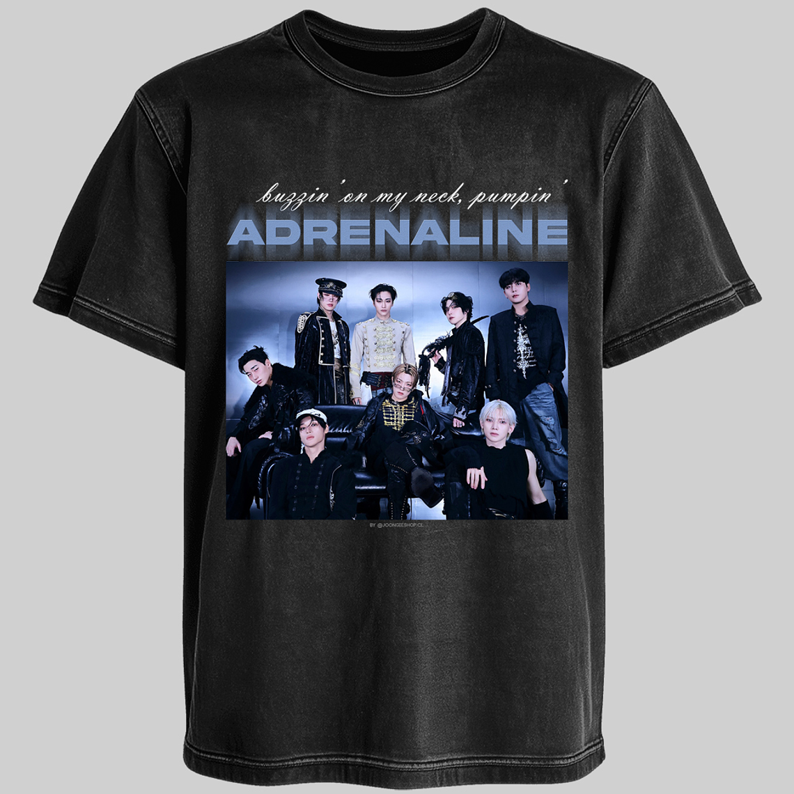 Polera Diseño Adrenaline v.2 - ATEEZ 2