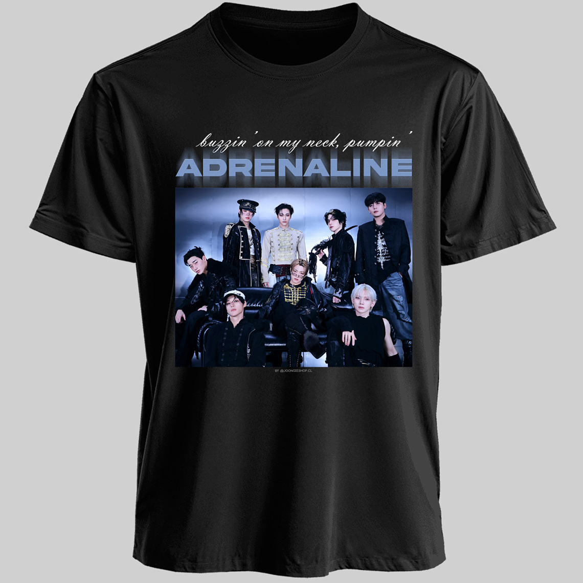 Polera Diseño Adrenaline v.2 - ATEEZ 1