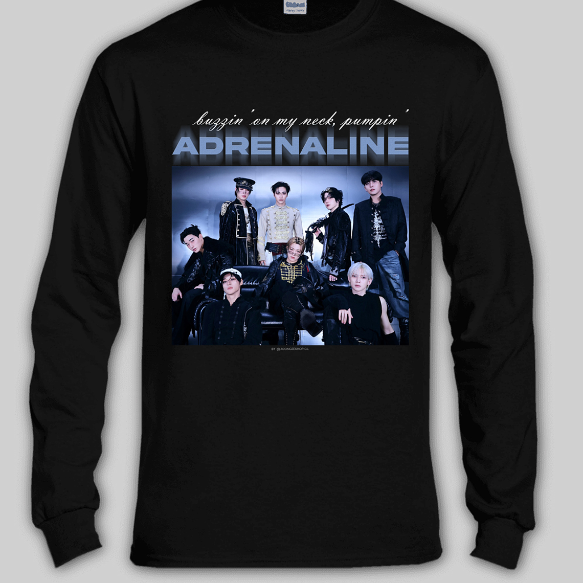 Polera Diseño Adrenaline v.2 - ATEEZ 3