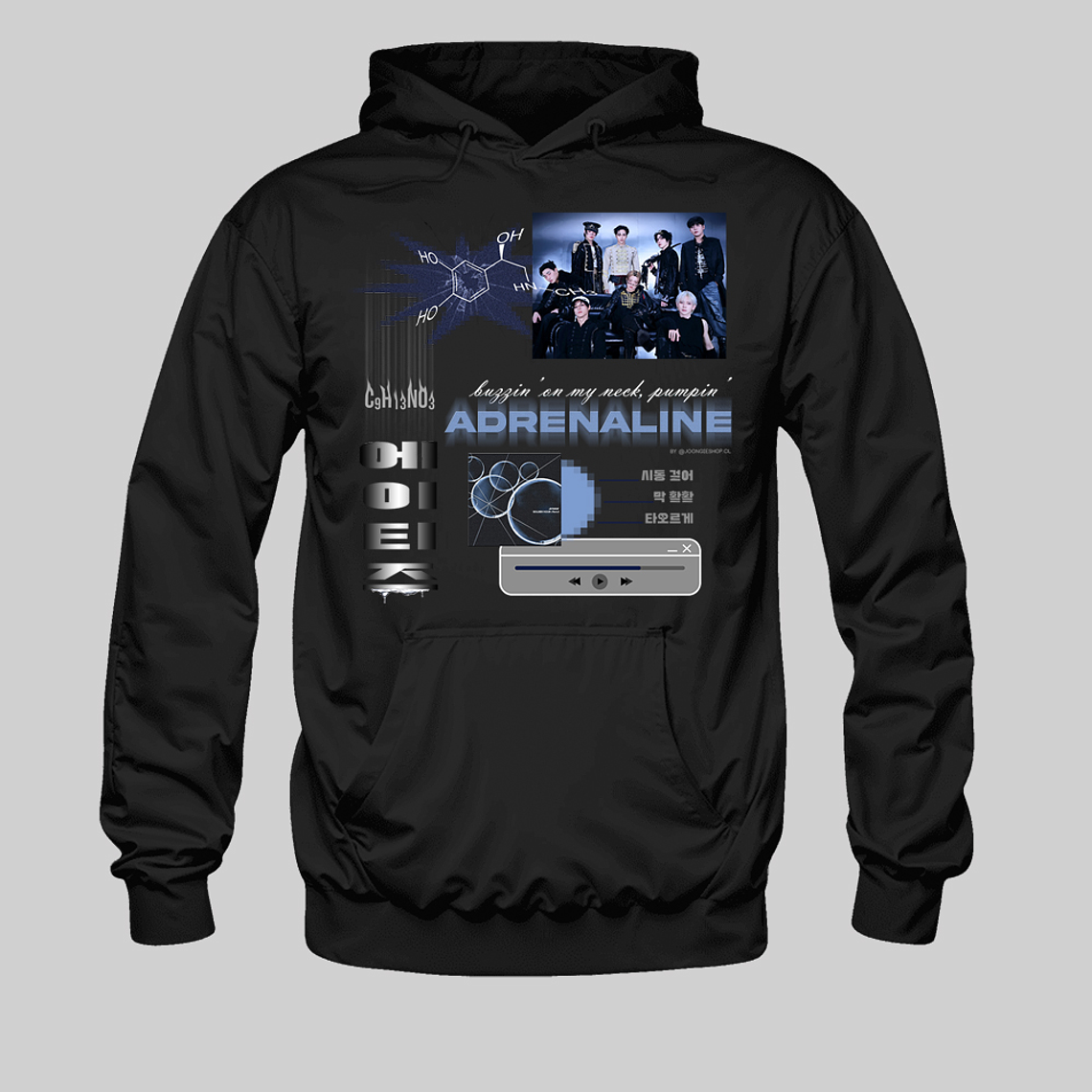 Polerón Diseño Adrenaline v.3 - ATEEZ 2