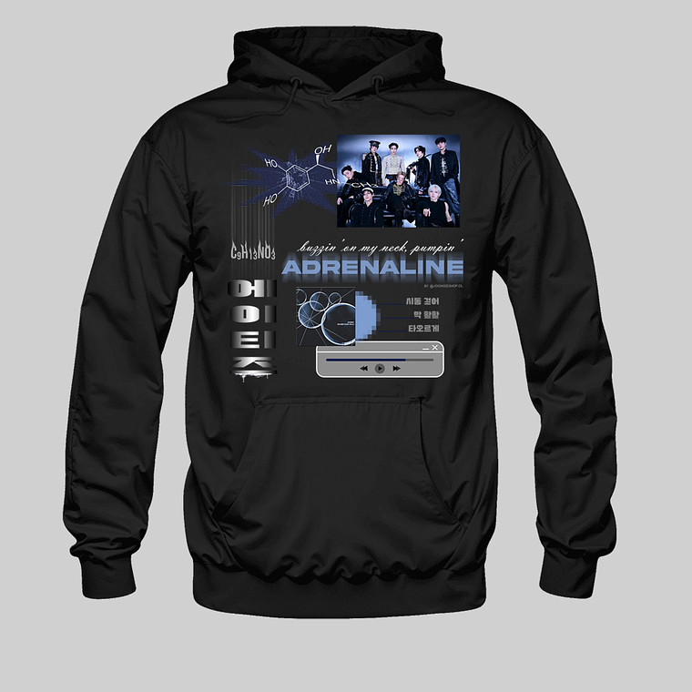 Polerón Diseño Adrenaline v.3 - ATEEZ 2