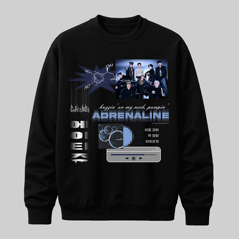 Polerón Diseño Adrenaline v.3 - ATEEZ 1