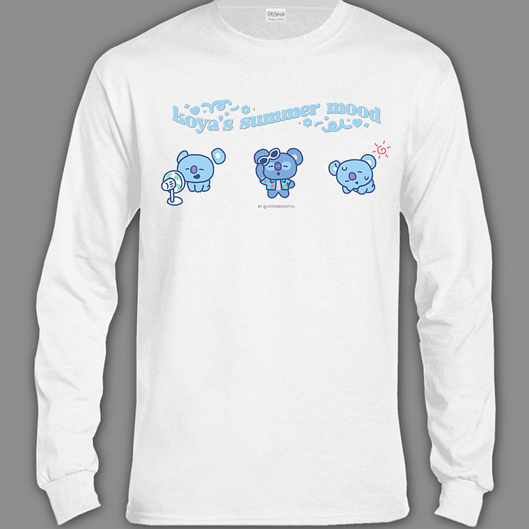 Polera Diseño Summer BT21 Koya - BTS RM 5