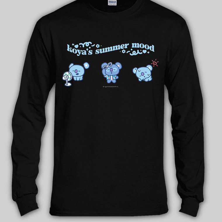 Polera Diseño Summer BT21 Koya - BTS RM 4