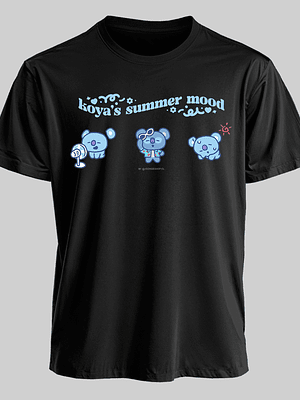 Polera Diseño Summer BT21 Koya - BTS RM