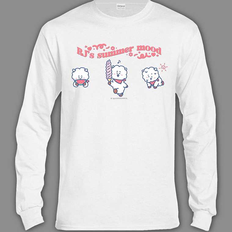 Polera Diseño Summer BT21 RJ - BTS Jin 5