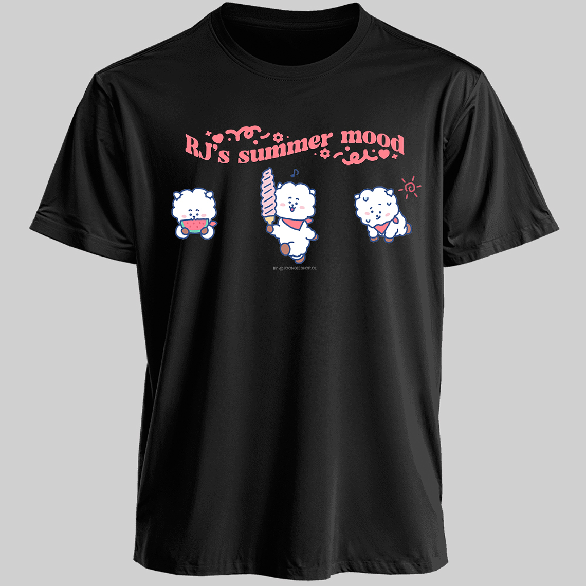 Polera Diseño Summer BT21 RJ - BTS Jin 1