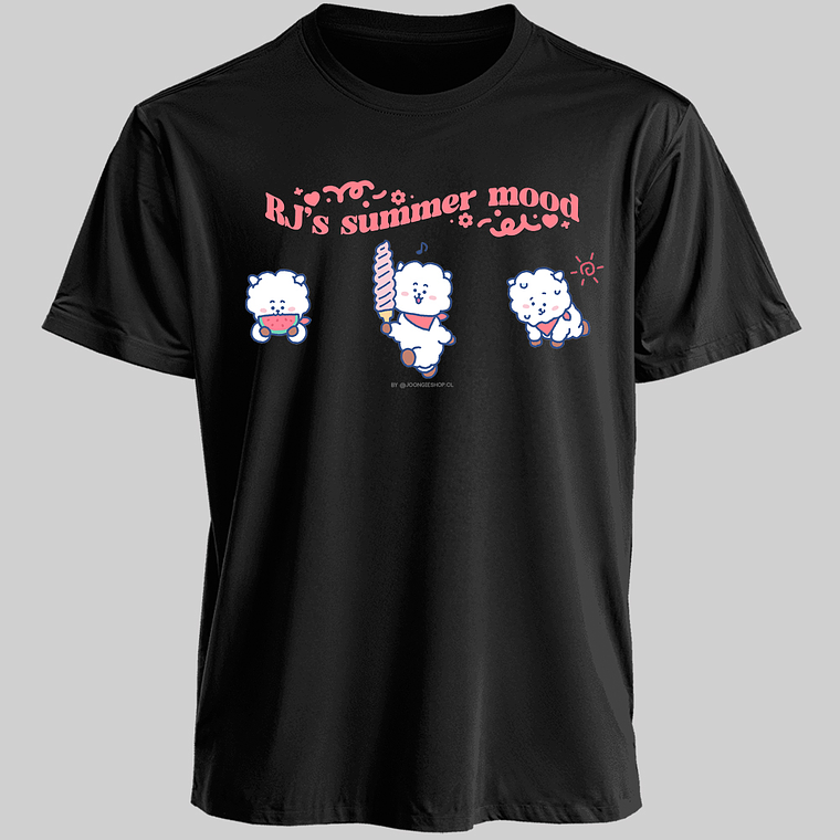 Polera Diseño Summer BT21 RJ - BTS Jin 1