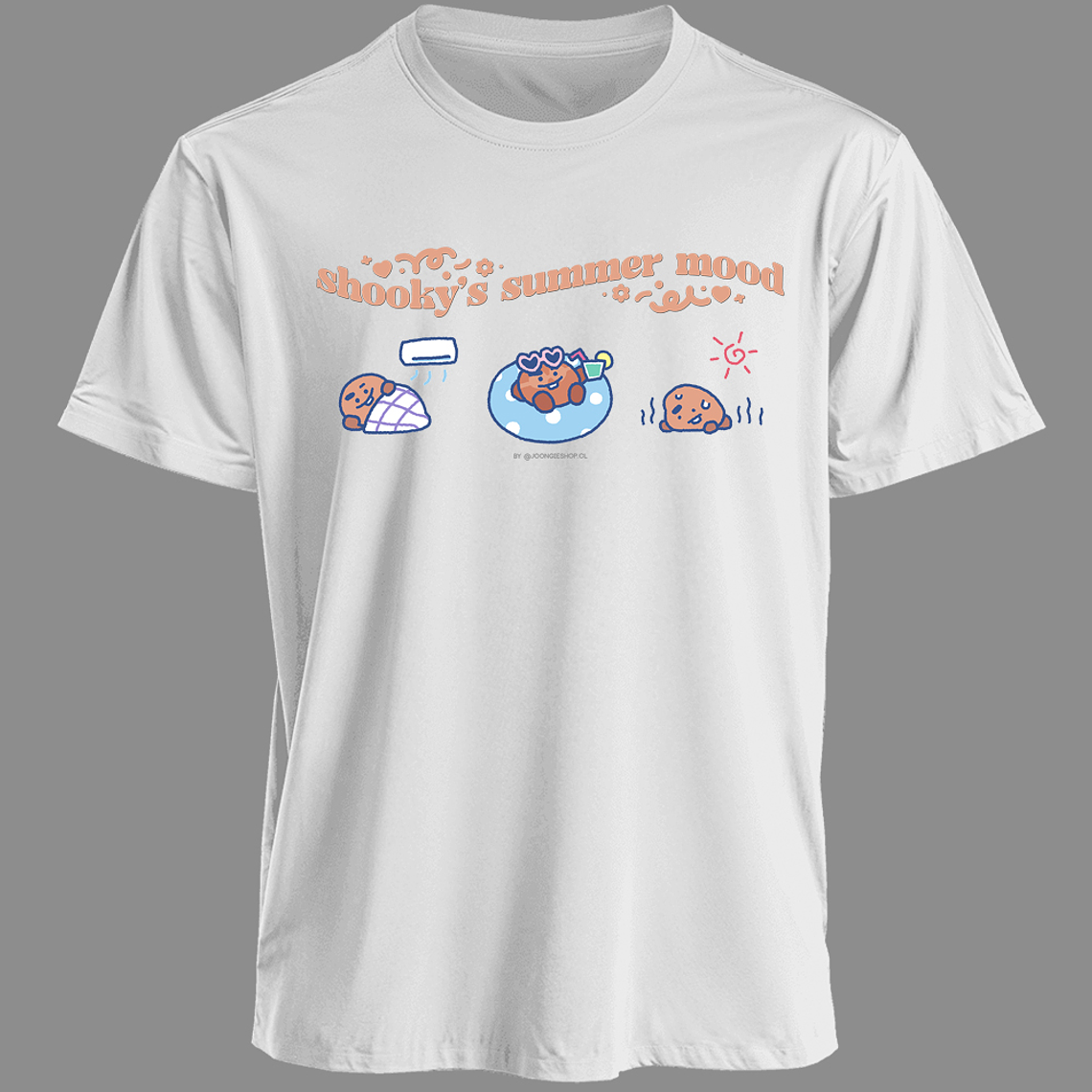 Polera Diseño Summer BT21 Shooky - BTS Suga 2