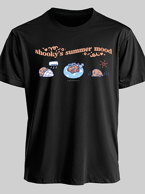 Polera Diseño Summer BT21 Shooky - BTS Suga