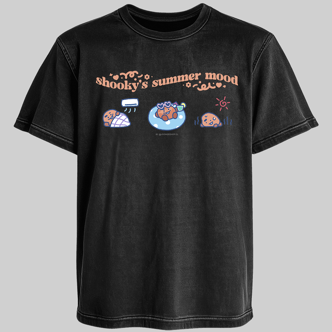 Polera Diseño Summer BT21 Shooky - BTS Suga 3