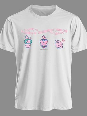 Polera Diseño Summer BT21 Cooky - BTS Jungkook