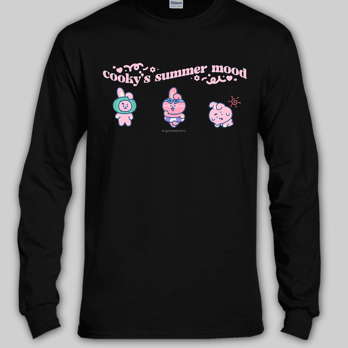 Polera Diseño Summer BT21 Cooky - BTS Jungkook 4