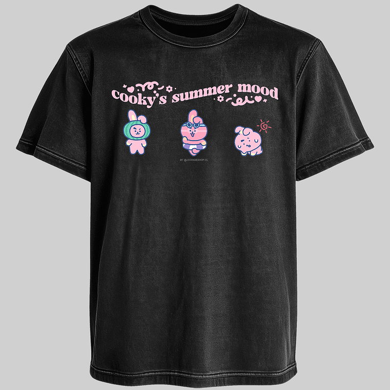 Polera Diseño Summer BT21 Cooky - BTS Jungkook 3