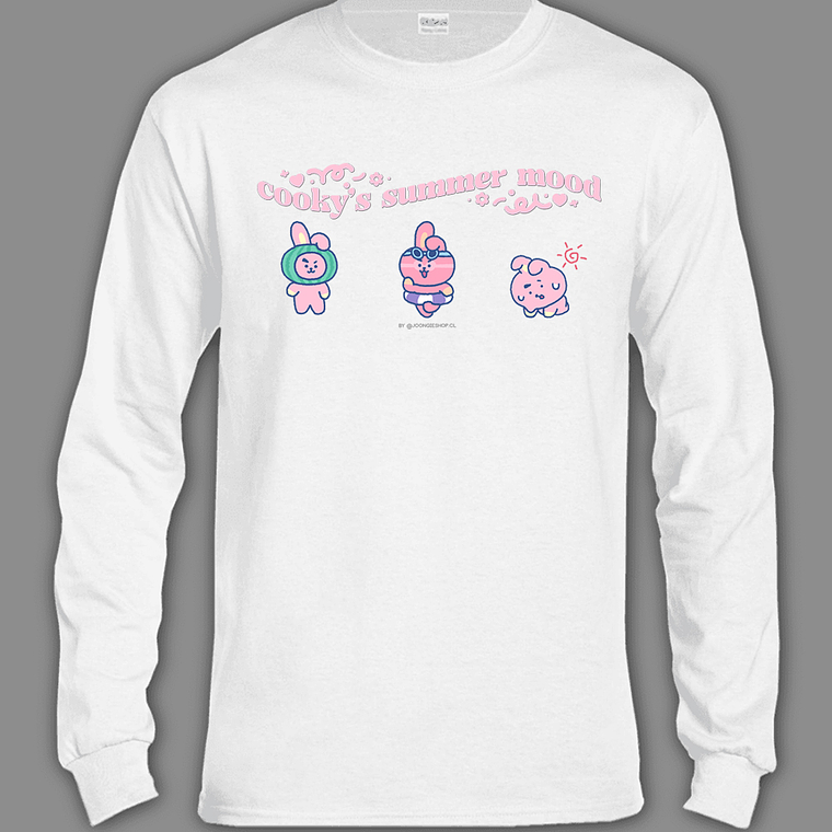 Polera Diseño Summer BT21 Cooky - BTS Jungkook 5