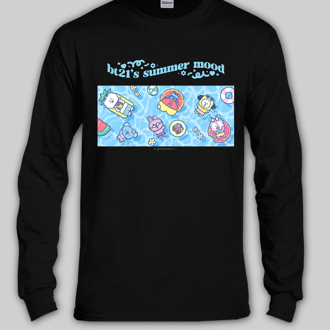 Polera Diseño Summer BT21 grupal - BTS  4